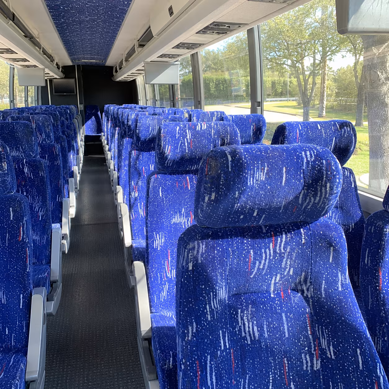 league city bus rental service area